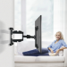 Hama TV Wall Bracket, Swivel, Extendable, Long Arm, 165 cm (65), up to 25 kg