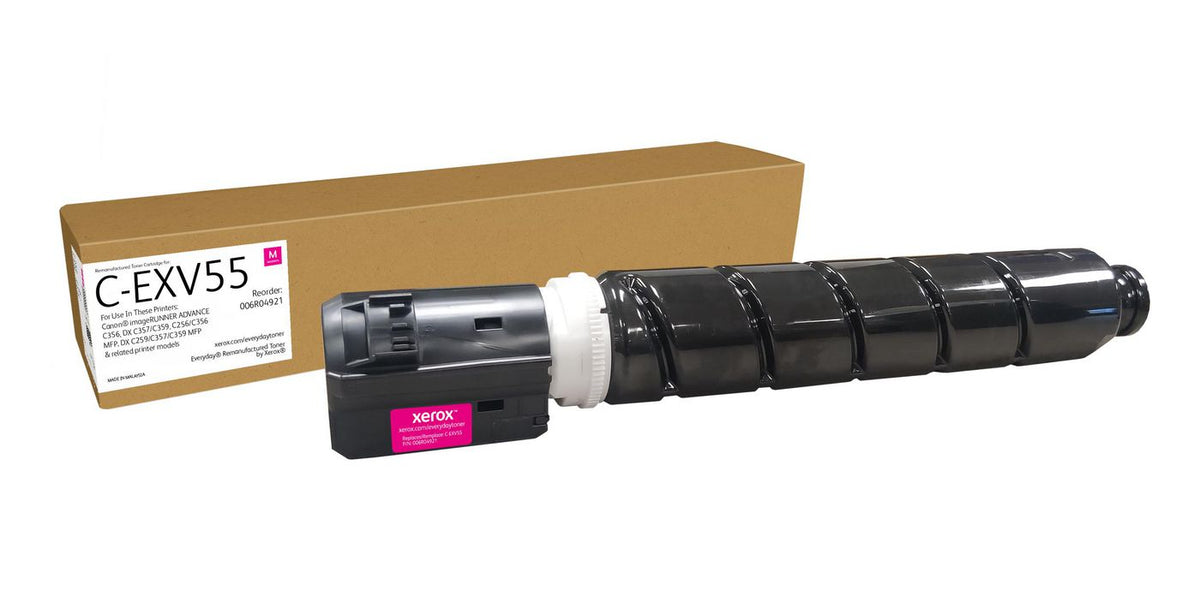 Xerox Magenta Remanufactured Toner By Xerox Compatible With Canon C-Exv55 (2184C002Aa), Standard Capacity