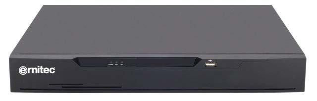 Ernitec Cygnus 16 channel 4 Bay Hybrid NVR - Supports AHD, TVI, CVI, CVBS, IP video inputs - NDAA
