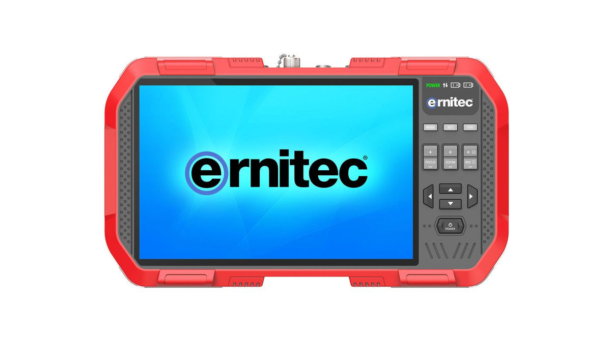 Ernitec 7" Touch Screen 4K Test Monitor, Wi-Fi, Supports HDCVI/AHD/TVI/CVBS, DC12V, 12V 2A Power Output