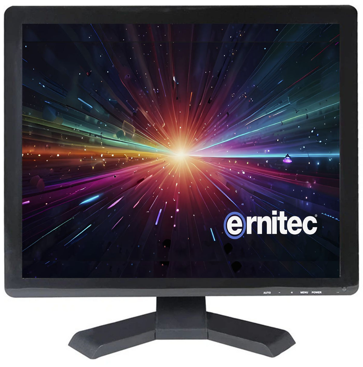Ernitec 17" Surveillance monitor for 24/7 Use, 1280 x 1024 Resolution 1 x HDMI 2.0, 1 x VGA, 2 x BNC inputs. 1 x BNC output, 2 x Speakers,