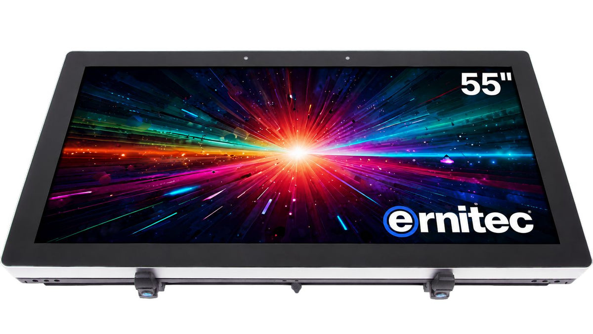 Ernitec 55" 24/7 4K UHD monitor - Vandal & Waterproof - High Brightness 3000 NITS - Landscape