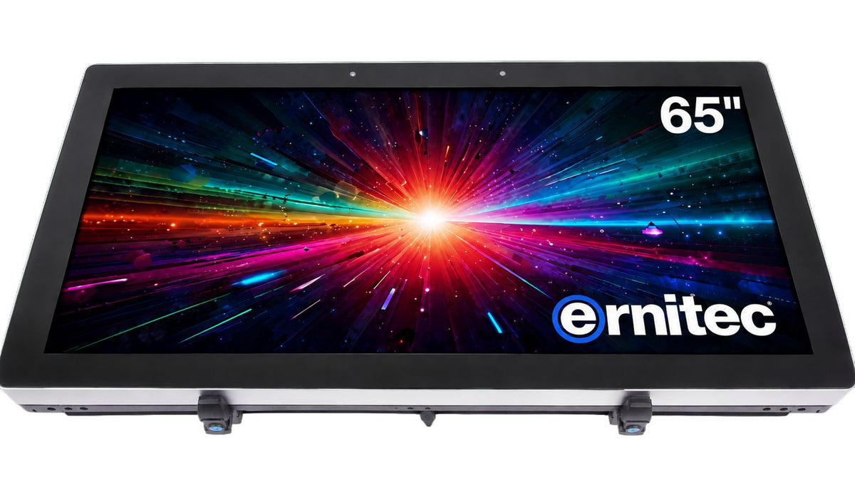 Ernitec 65" 24/7 4K UHD monitor - Vandal & Waterproof - High Brightness 3000 NITS - Landscape