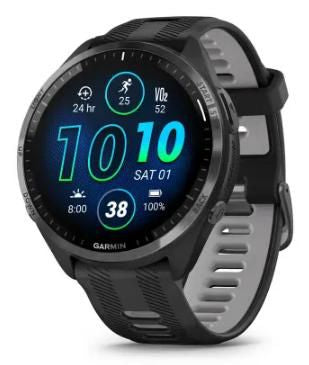 Garmin Forerunner 965 3.56 Cm (1.4") Amoled 47 Mm Digital 454 X 454 Pixels Touchscreen Black Wi-Fi Gps (Satellite)