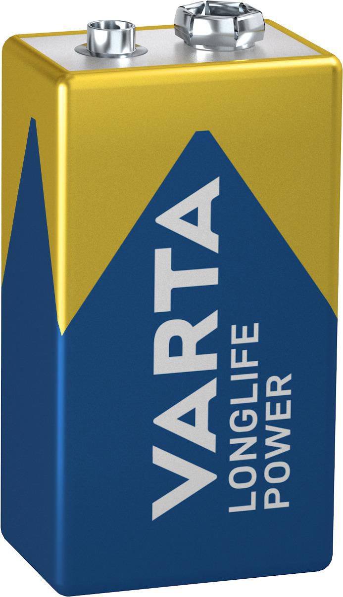 Varta 6LR61 9V Alkaline 6LR61, Single-use battery, 6LR61, Single-use battery, 9V, Alkaline, 9 V, 1 pc(s), Blue