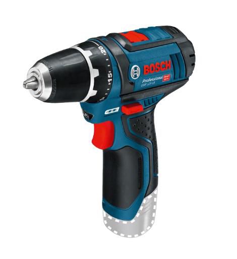Bosch GSR 10,8-2.LI Set GSR 10.8-2-LI, Pistol grip drill, 1.9 cm, 1 cm, 400 RPM, 1300 RPM, 15 N·m