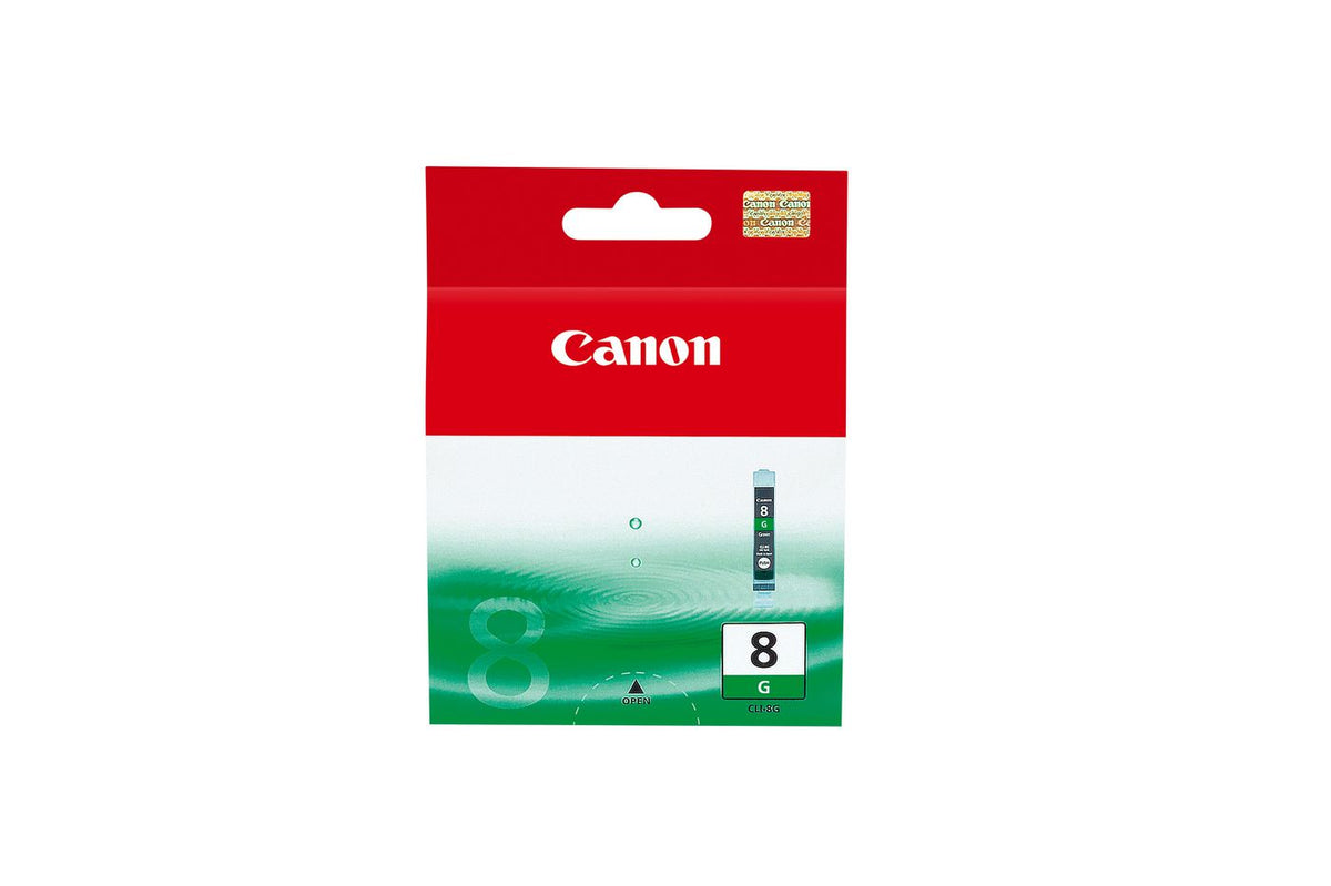 Canon Ink Green CLI-8G, Original, Pigment-based ink, Green, PIXMA Pro9000, PIXMA Pro9000 Mark II, 1 pc(s)
