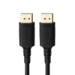 Microconnect MC-DP-MMG-200LSZH DisplayPort cable 2 m Black