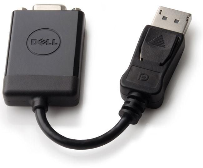 Dell Display Port to VGA Adapter 492-11715, DisplayPort, VGA, Male, Male, 1.1a, 1920 x 1200 pixels