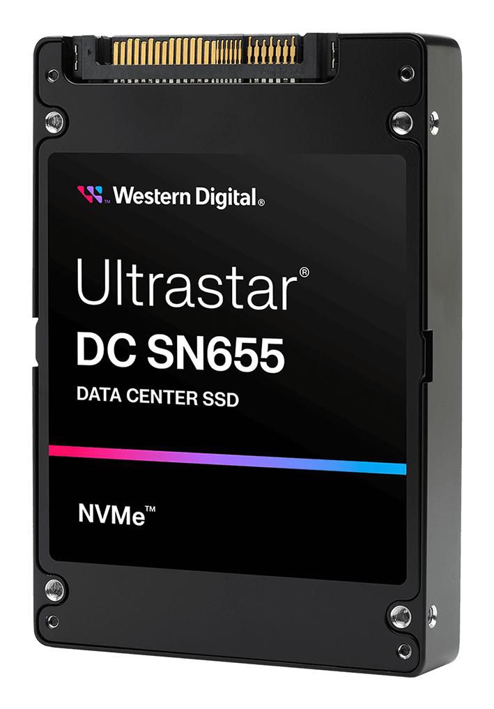 Western Digital WD Ultrastar DC SN655 WUS5EA176ESP7E3 - SSD - 7.68 TB - intern - 2.5" - U.3 PCIe 4.0 (NVMe)