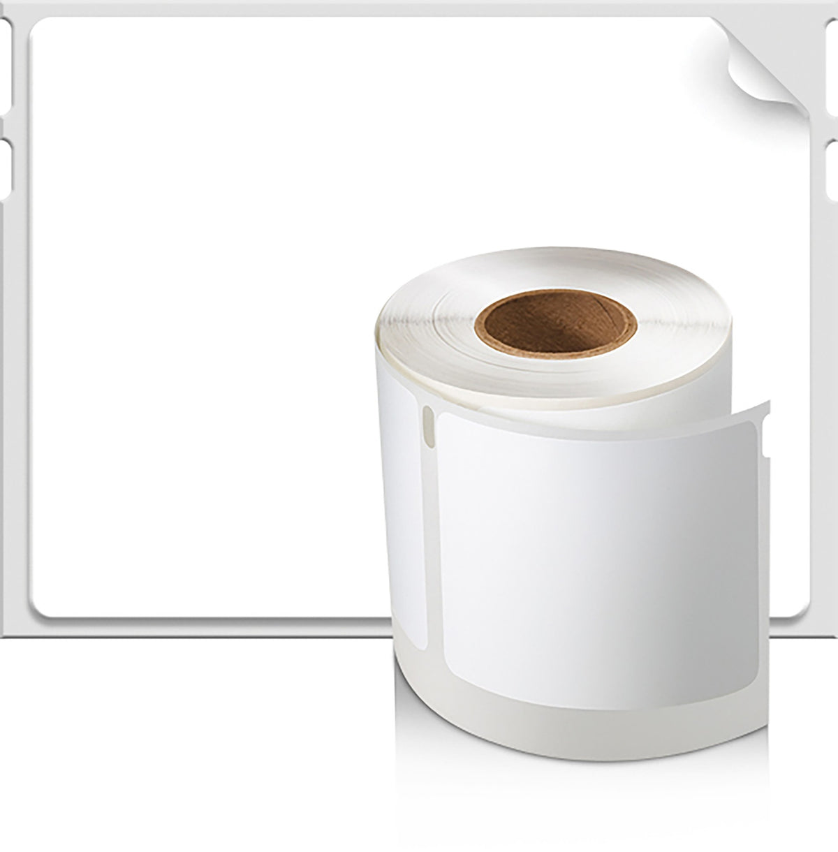 Dymo 99015/S0722440 DirectLabel-etikettes Disk 70mm x 54mm for Dymo 400 Duo/60mm