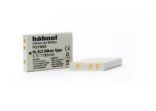 Hähnel DK BATTERY NIKON HL-EL5 HL-EL5 Battery for Nikon Digital Camera, 1100 mAh, 3.7 V, Lithium-Ion (Li-Ion)