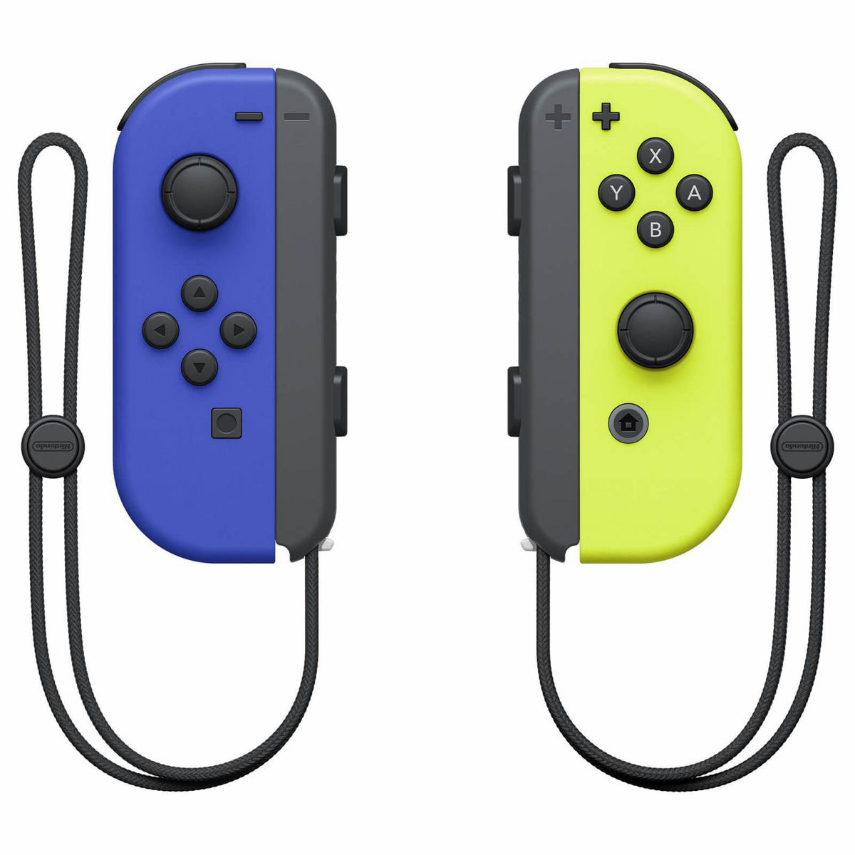 Nintendo Joy-Con (Pair) Blue/ Neon Yellow - Gamepad - Switch Joy-Con, Gamepad, Nintendo Switch, D-pad, Analogue / Digital, Wireless,
