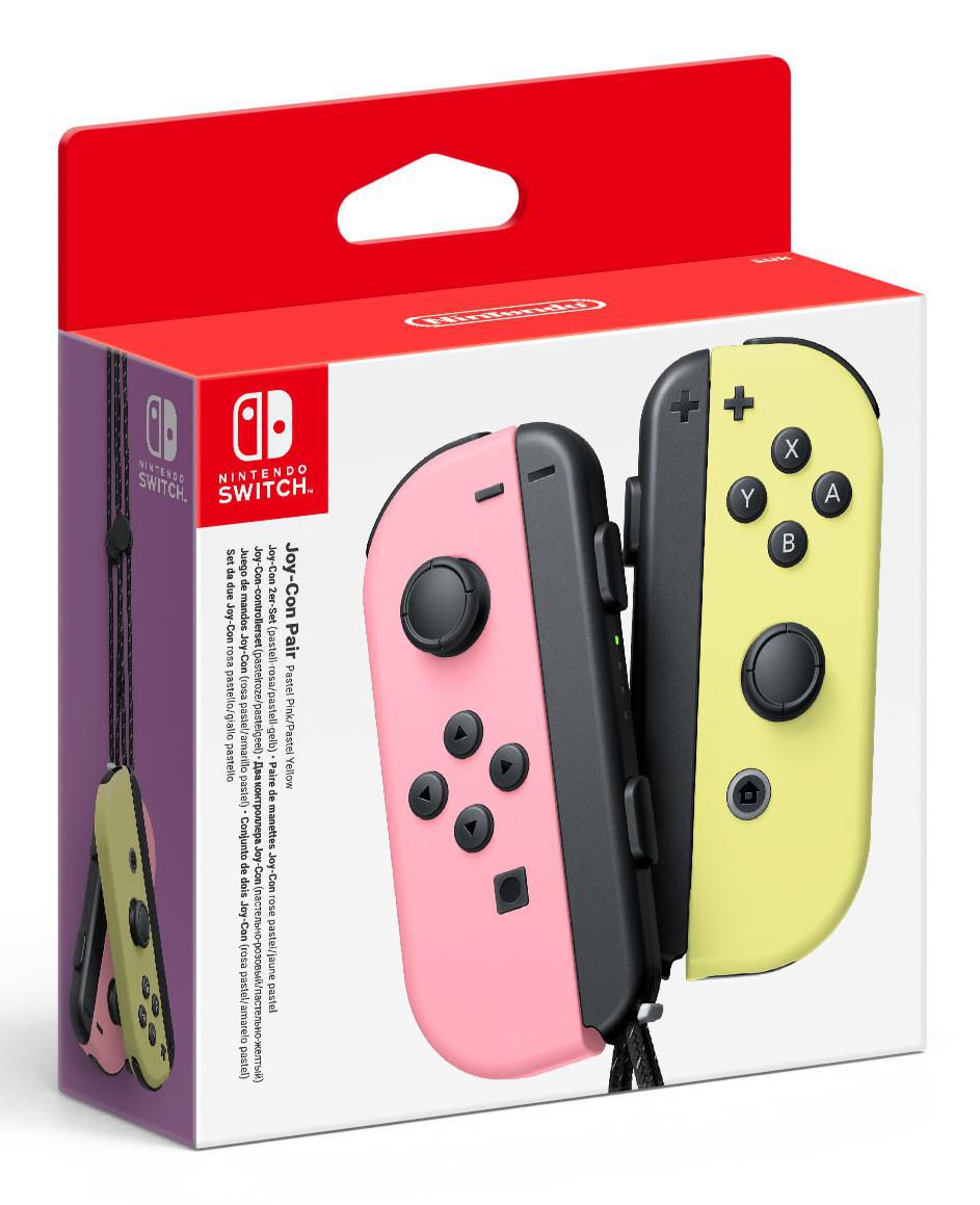 Nintendo Gaming Controller Pink, Yellow Bluetooth Gamepad Analogue / Digital Nintendo Switch, Nintendo Switch Oled