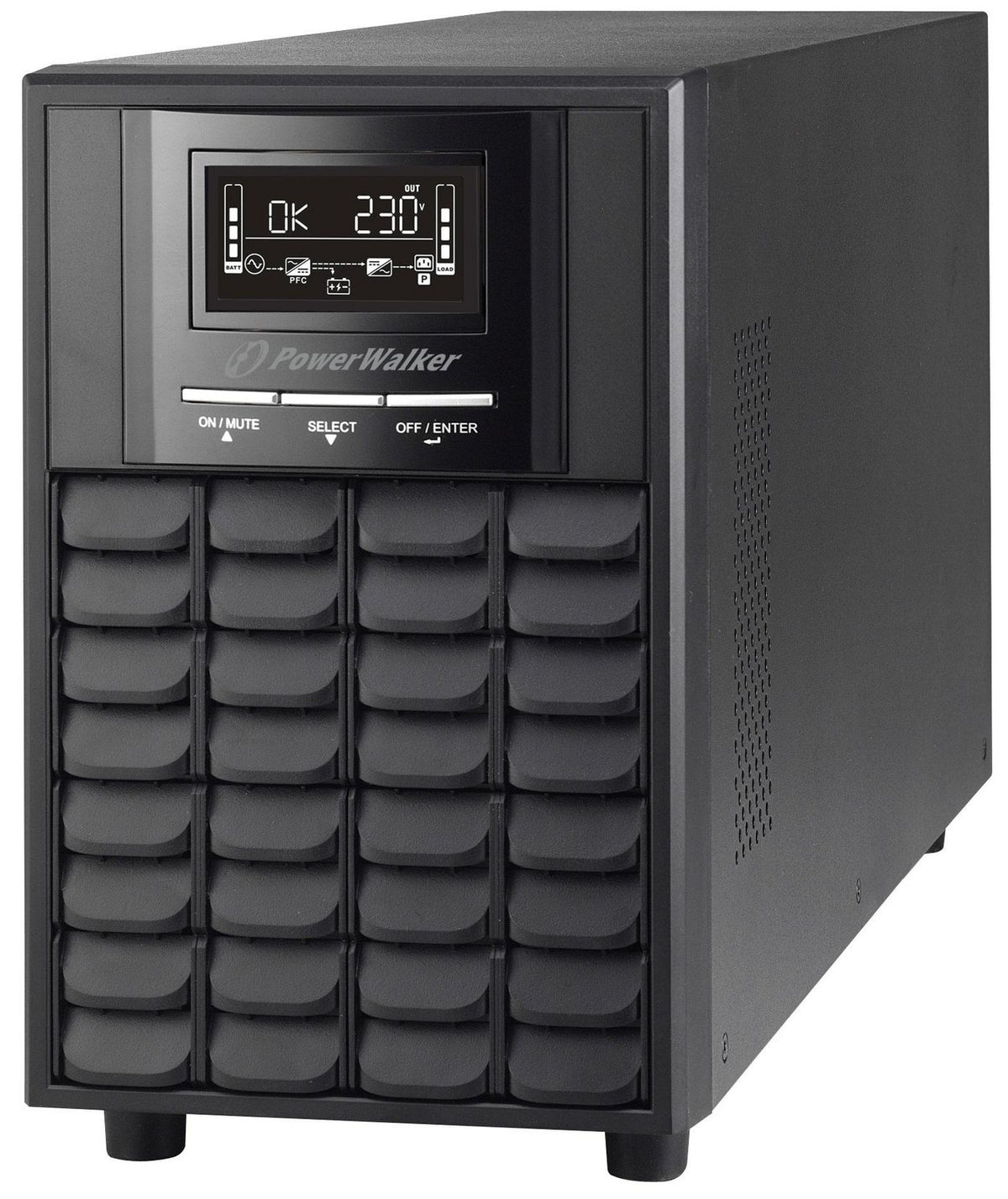 PowerWalker VI 3000 CW IEC UPS 3000VA/2100W Line Interact Pure Sine Wave, HID driver, Intelligent Slot
