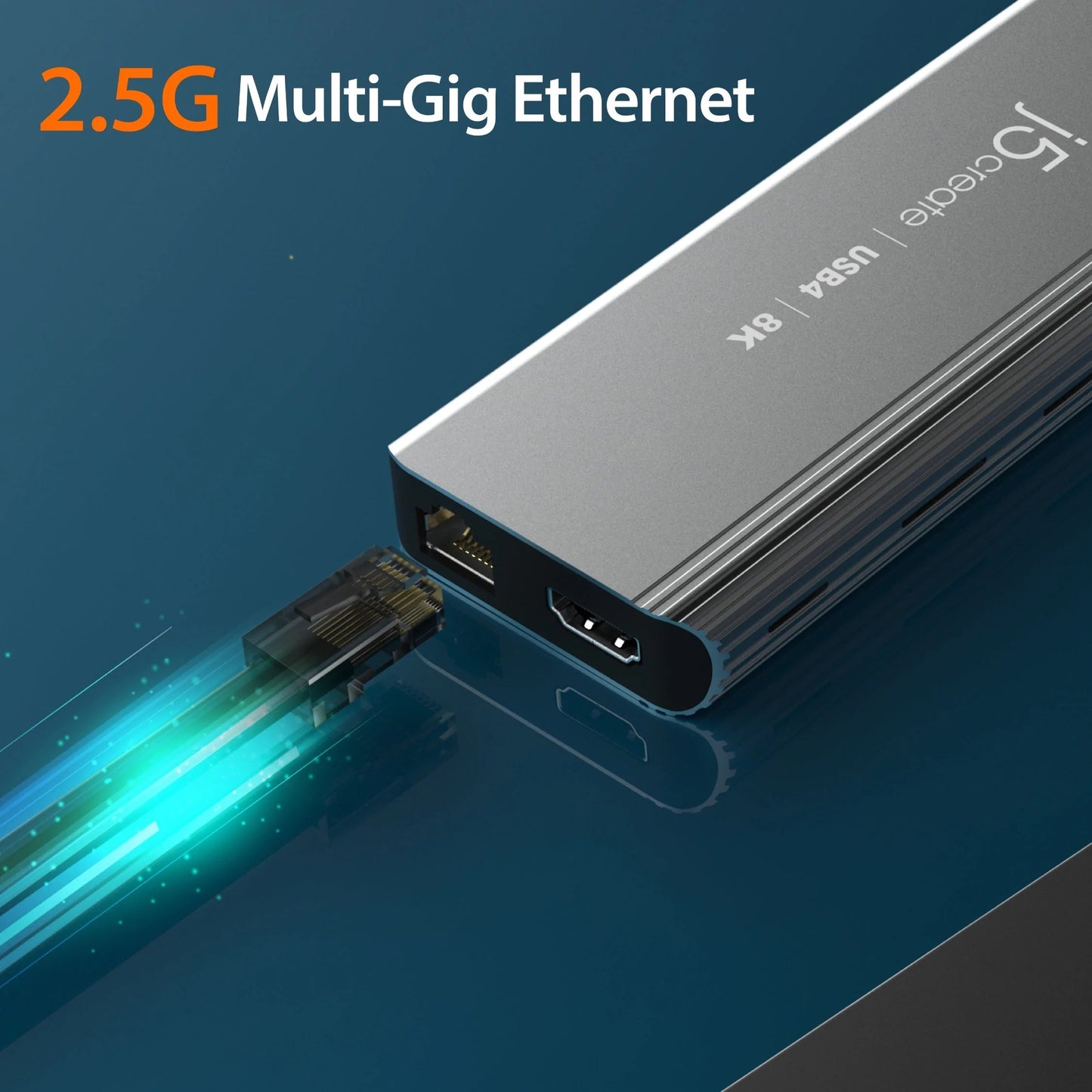 j5create JCD403 USB4® 8K Multi-Port Hub