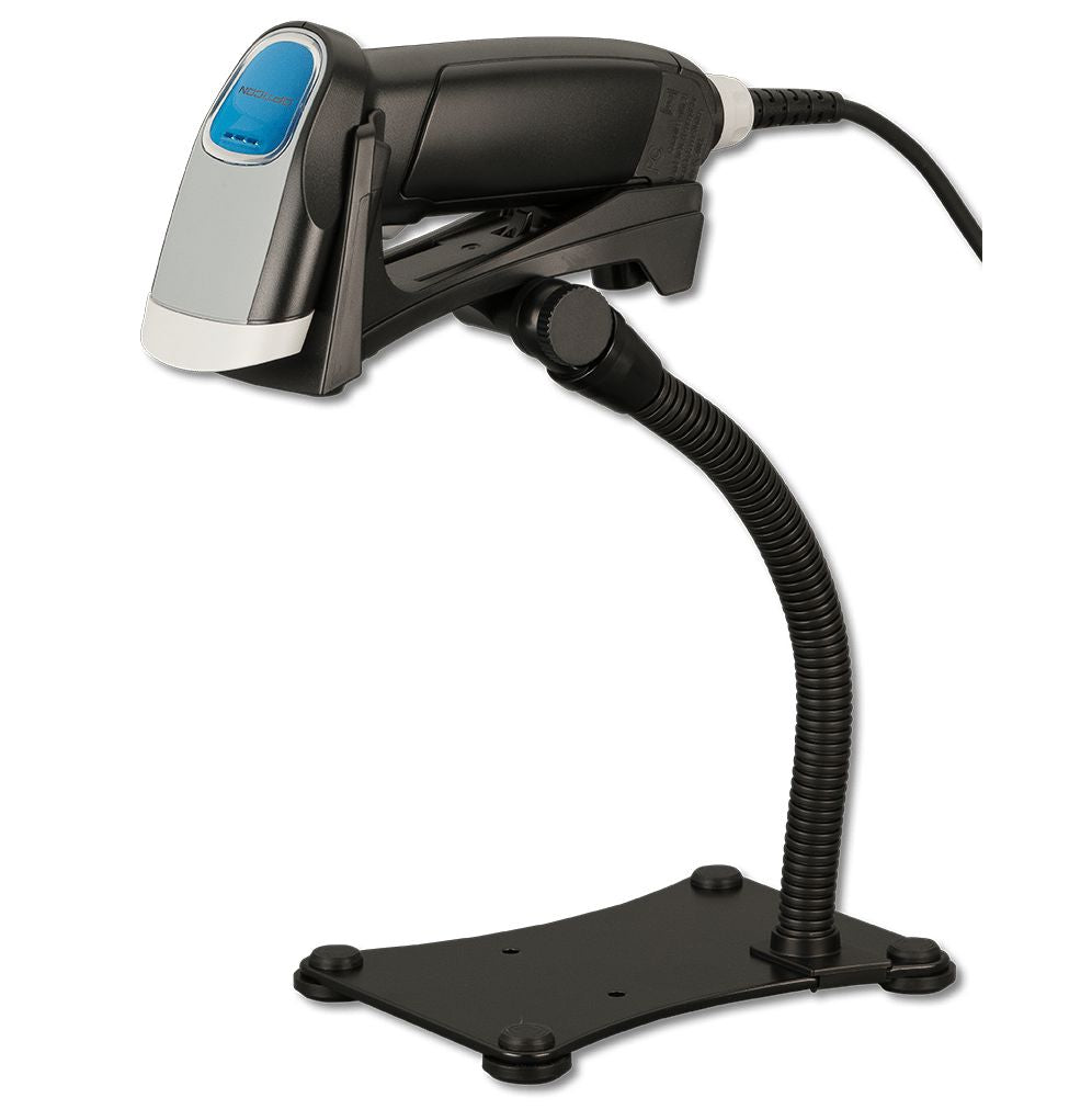 Opticon OPR-3201Z,High speed 1D Laser scanner,100 scan/s,Manual/Auto-trigger/Stand detect,USB,Stand inc, Black Black incl.: