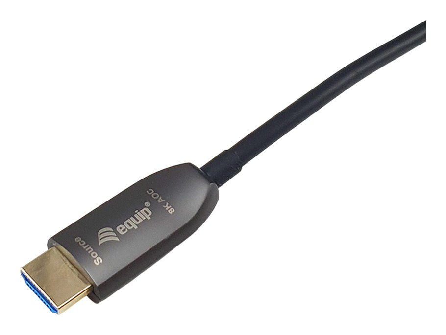 Equip HDMI 2.1 Active Optic Armored Cable, 100m, 8K/60Hz, 4K/120Hz, 48Gbps