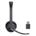 Yealink WH64 Hybrid Dual UC Headset Wireless Head-band Office/Call center Micro-USB Bluetooth Black