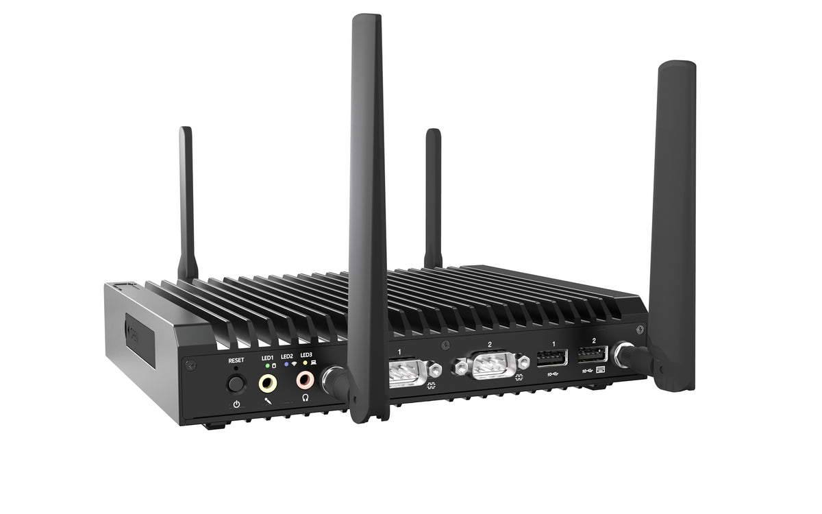 Lenovo ThinkEdge SE10 Intel Atom® x6425RE 8 GB DDR4-SDRAM 256 GB SSD Windows 11 IoT Enterprise Mini PC Black