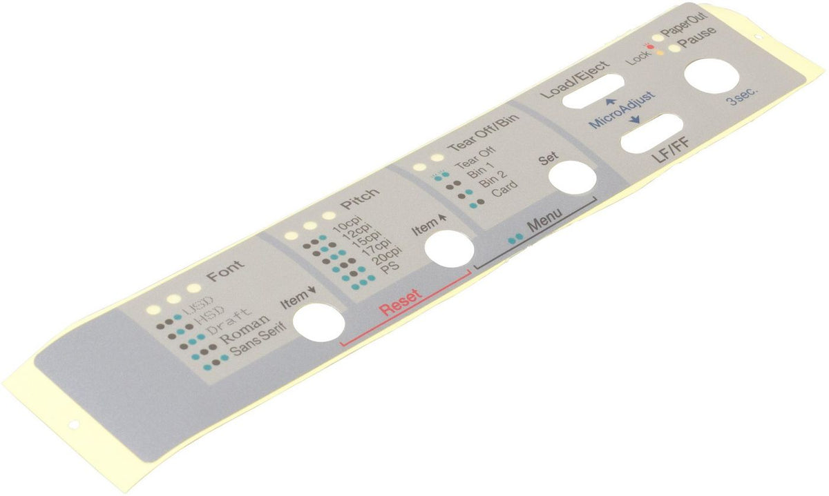 Epson SHEET PANEL-B (1236544 ) 1436028, Front panel, Laser/LED printer, Epson, Epson FX - 890, Yellow