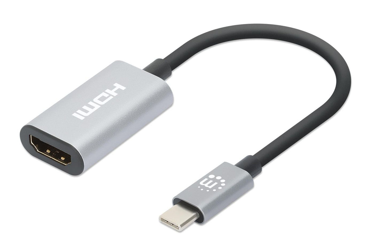 Manhattan Hdmi Cable With Ethernet, 4K@30Hz (High Speed), 2M, Male To Male, Black, Equivalent To Hdmm2Mhs, Ultra Hd 4K X 2K, Fully Shielded,