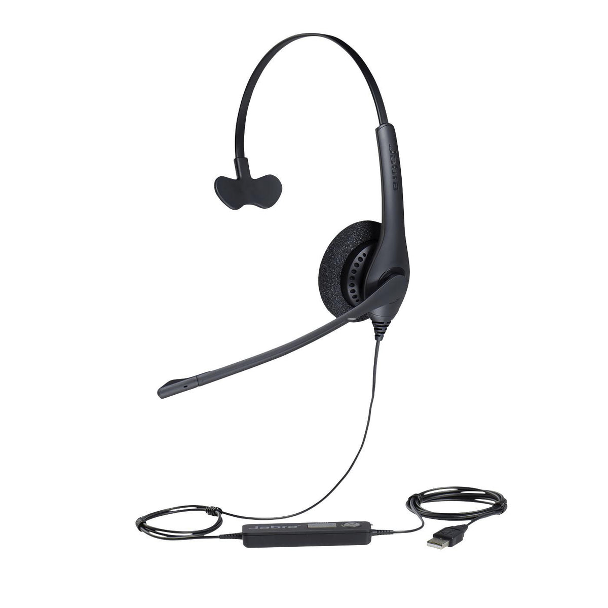 Jabra BIZ 1500 Mono USB BIZ 1500 Mono USB, Headset, Head-band, Office/Call center, Black, Monaural, 2.3 m