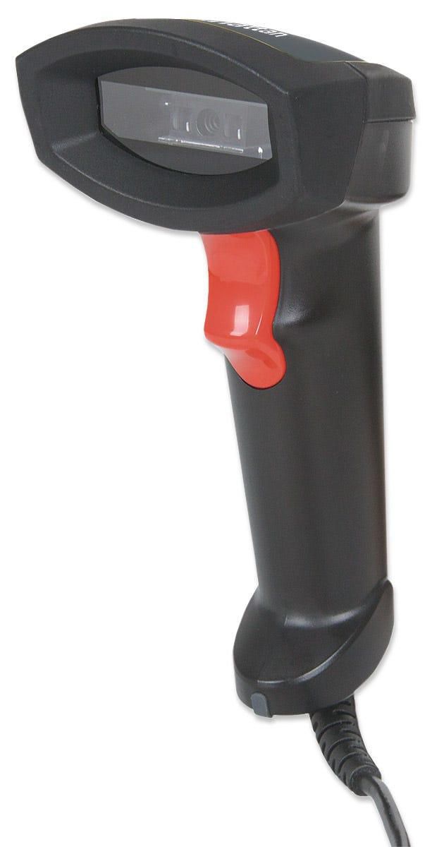 Manhattan Linear Ccd Handheld Barcode Scanner, Usb, 500Mm Scan Depth, Ip54 Rating, Cable Length 1.5M, Max Ambient Light 100,000 Lux