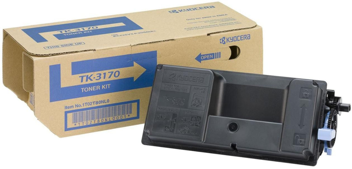 Kyocera TK-3170 toner cartridge 1 pc(s) Original Black KYOCERA TK-3170, 15500 pages, Black, 1 pc(s)