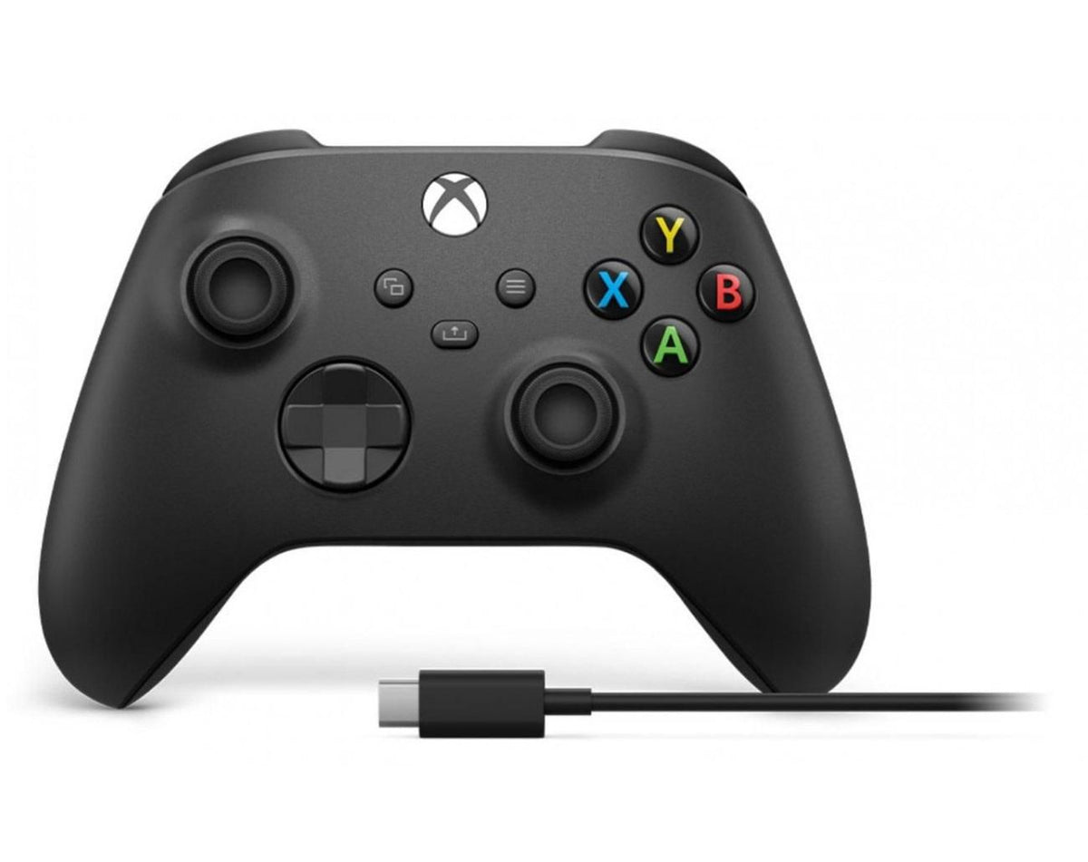 Microsoft Xbox Wireless Controller + Usb-C Cable Black Bluetooth/Usb Gamepad Analogue / Digital Pc, Xbox One, Xbox Series S, Xbox