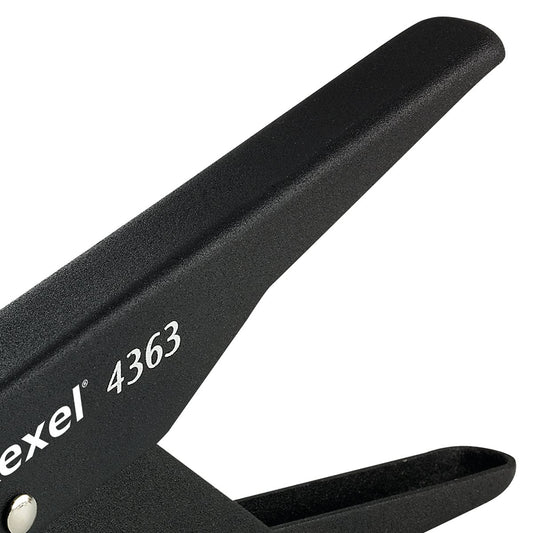 Rexel S120 Single Hole Plier Punch Black