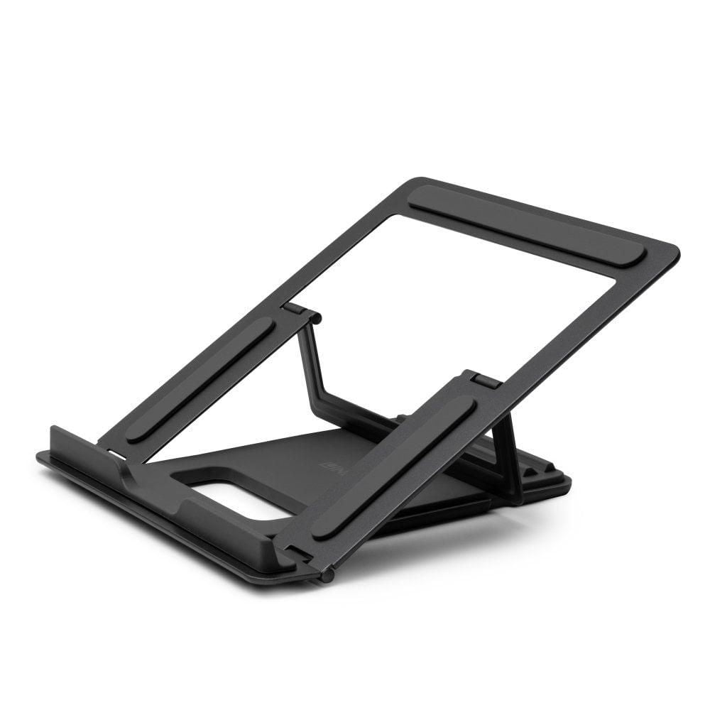 Lindy Collapsible Square Laptop Riser Lindy Collapsible Square Laptop Riser, Laptop arm, Black, Silver, Aluminium, Rubber, 10 kg, RoHS,