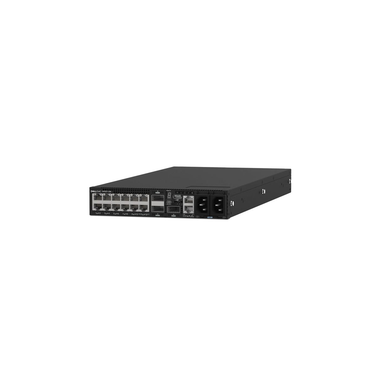 Dell EMC Networking S4112T Switch L3 Admin 12 x 10GBase-T + 3 x 100 Gigabit QSFP28 S-Series S4112T-ON, Managed, L2/L3, 10G Ethernet