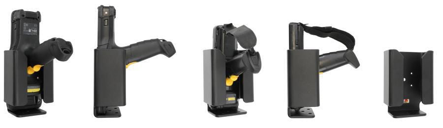 Brodit Passive holder Universal scanner holder. Fits devices with pistolgrip. Device placed face down in h 216217, Portable scanner, Passive