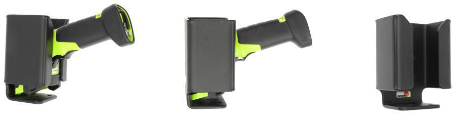 Brodit Passive holder Universal scanner holder. Fits devices with pistolgrip. Device placed face down in h 216239, Portable scanner, Passive