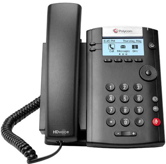 HP Poly VVX201 2-line Business Desk Phone Without Power supply
