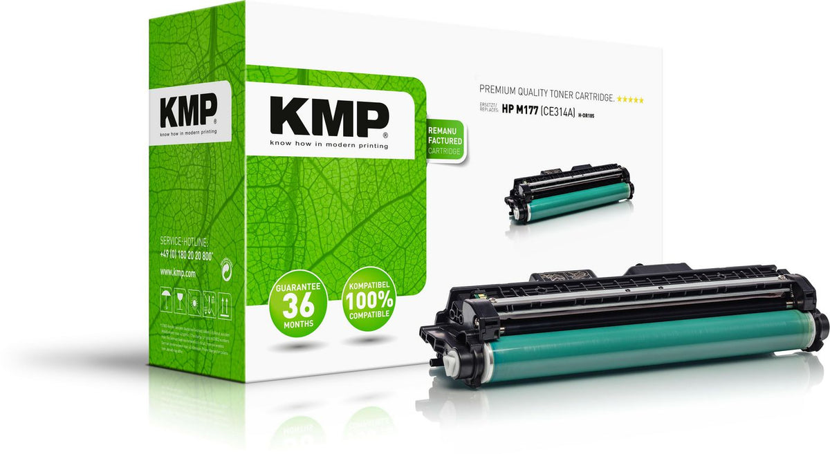 KMP Printtechnik AG Drum HP M177 (CE314A) M176n, MFP M177fw, CP1025 color, Pro CP1025 color, Pro 100 color MFP M175, Pro 200 color M275,..., 1