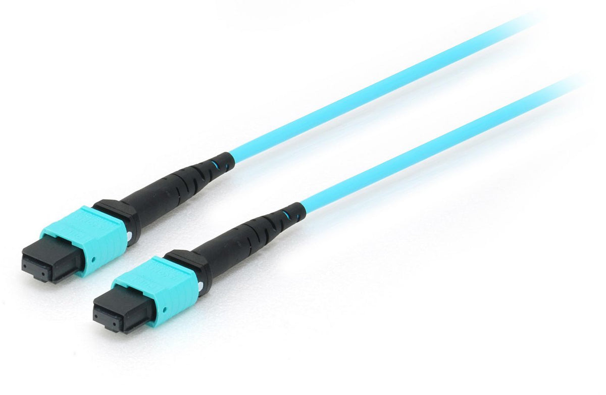 Equip MTP/MTP OM4 M/M 15M MTP/MTP Trunk Fiber Optic Patch Cable, OM4, 15m, 15 m, OM4, MTP, MTP