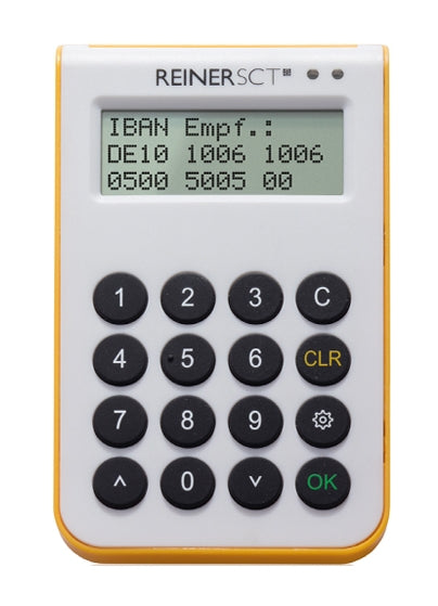 Reiner SCT cyberJack one smart card reader USB White, Yellow
