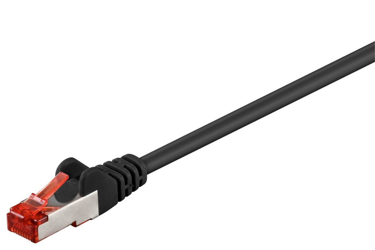Microconnect B-FTP6075S networking cable Black 7.5 m Cat6 F/UTP (FTP) Round