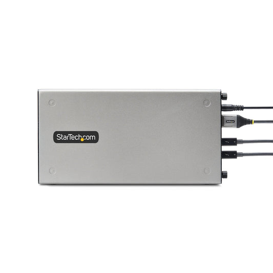 StarTech.com Thunderbolt 3 PCIe Expansion Chassis, External Enclosure W/Dual PCI Express Slots, PCIe Box for Laptops/Desktops/All-In-Ones, 8K/4K Output Via TB3/DP 1.4 Ports, For Video Capture/Fiber/Ethernet Cards - TAA