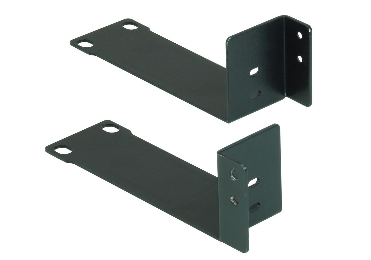 Aten Single Rack Mount Kit 2X-031G Single Rack Mount Kit, Mounting bracket, Black, 1U, VK1100, 260 g, 2 pc(s)