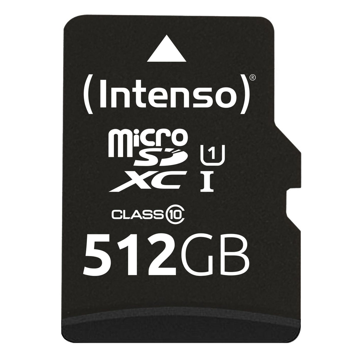 Intenso Premium - Flash memory card (microSDXC to SD adapter included) 512 GB UHS Class 1 / Class10 microSDXC UHS-I microSD Karte UHS-I