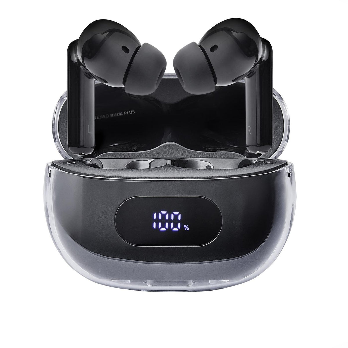 Intenso Buds Earphone Plus T310Ae Black Headphones True Wireless Stereo (Tws) In-Ear Calls/Music/Sport/Everyday Usb Type-C Bluetooth