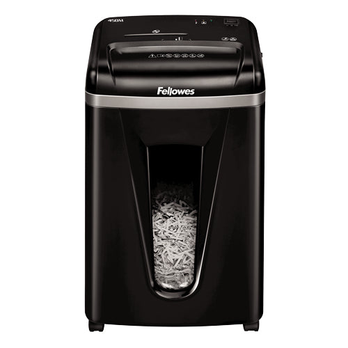 Fellowes Powershred 450M paper shredder Cross shredding 22 cm Black