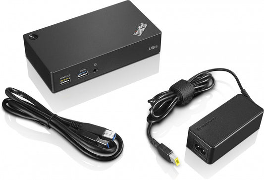 Lenovo ThinkPad USB 3.0 Ultra Dock Wired USB 3.2 Gen 1 (3.1 Gen 1) Type-A Black
