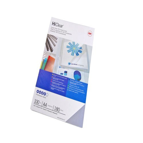 GBC Binding Cover HiClear PVC A4 250 Micron Super Clear