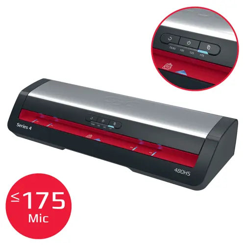 GBC 4410072UK laminator Hot laminator 800 mm/min Black, Grey