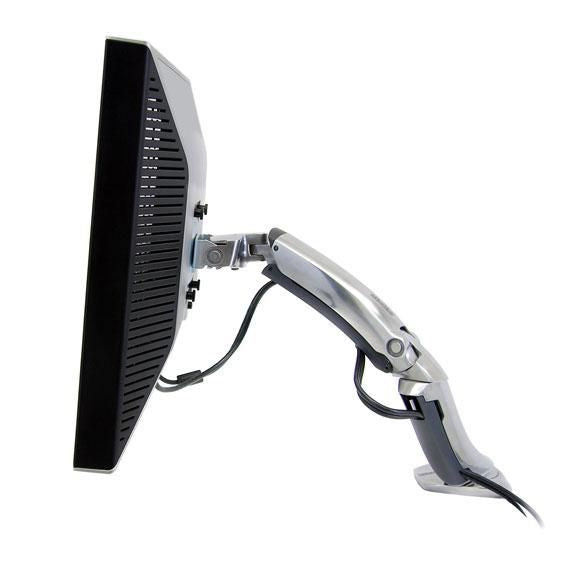 Ergotron MX Desk Mount LCD Arm MX Series Desk Mount LCD Arm, 13.6 kg, 76.2 cm (30"), 75 x 75 mm, 200 x 200 mm, Aluminum
