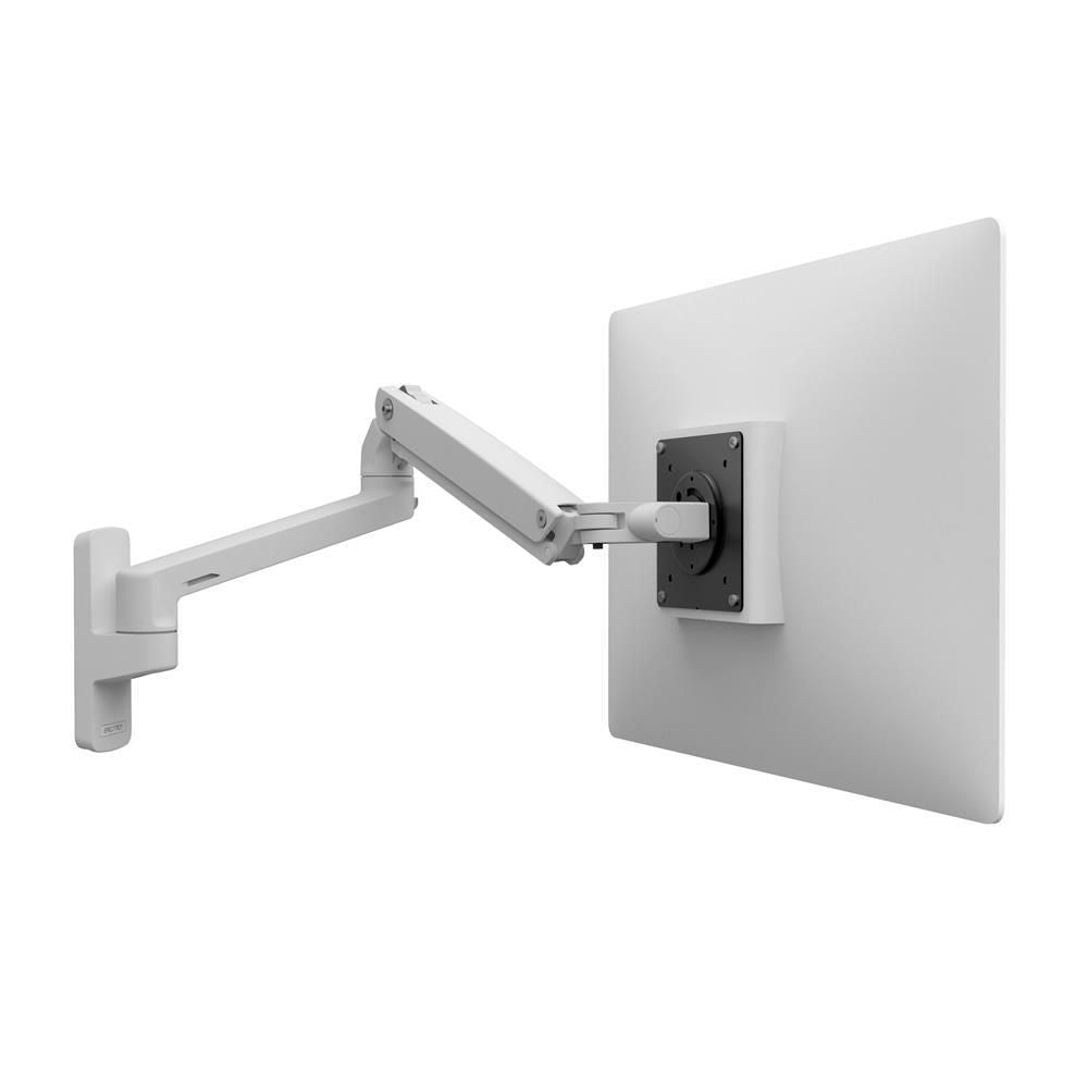 Ergotron MXV Wall Monitor Arm 86.4 cm (34") White MXV Wall Monitor Arm, 9100 kg, 86.4 cm (34"), 86.4 cm (34"), Height adjustment, White